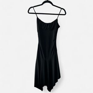 Vintage Asymmetrical Minidress